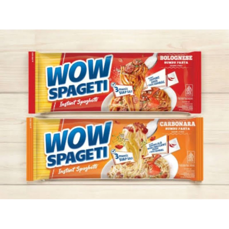 

WOW SPAGETI BOLOGNESE/CARBONARA 88GRAM