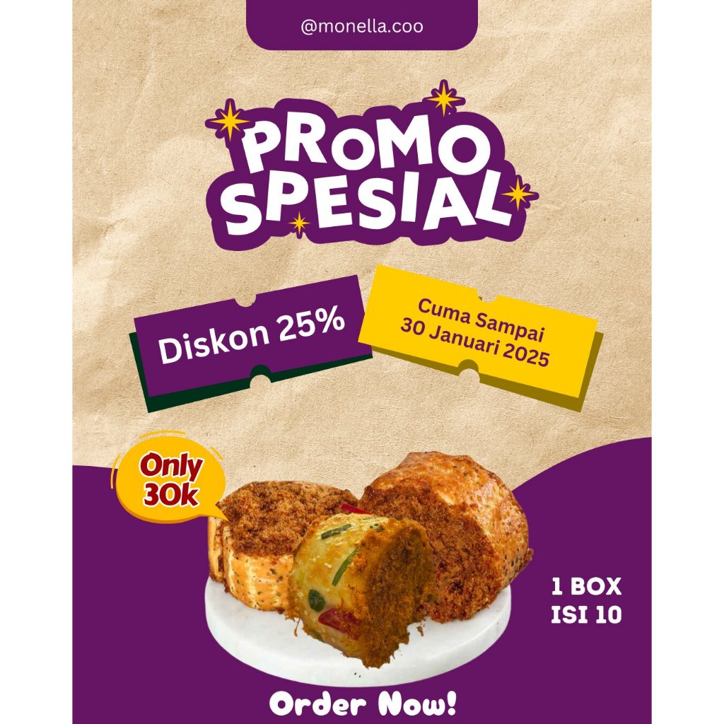 

Abon Gulung Monella isi 10 pcs abon ayam Original