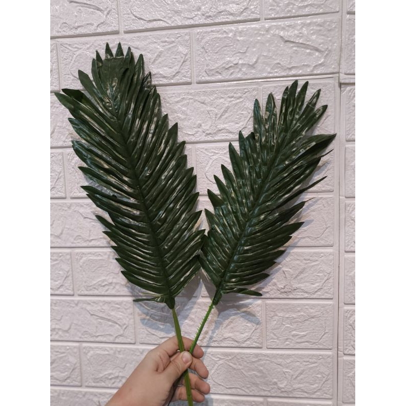 DAUN PALEM 1 TANGKAI ARTIFICIAL PLASTIK