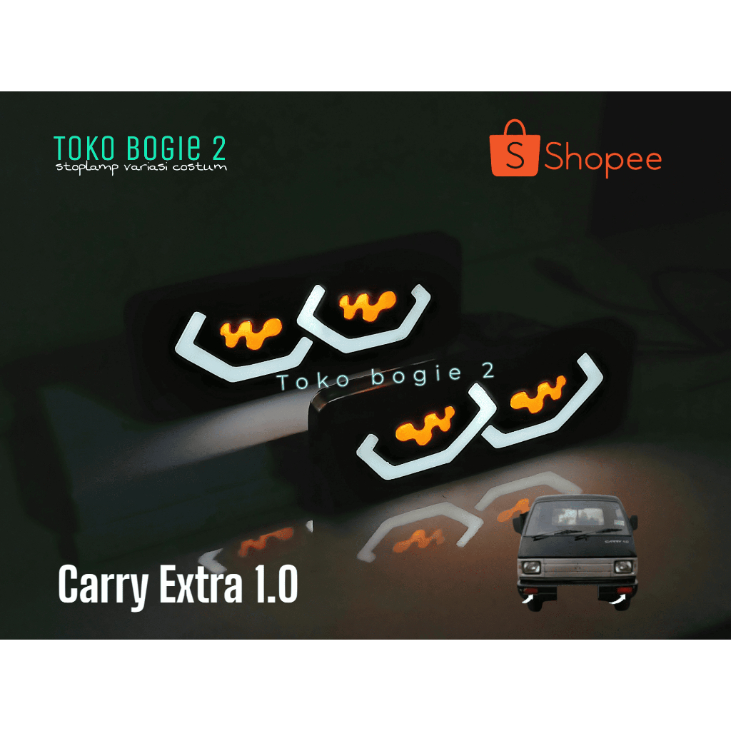 SEIN BEMPER DEPAN CARRY EXTRA 1.0 FULL AKRILIK CUTTING LASER