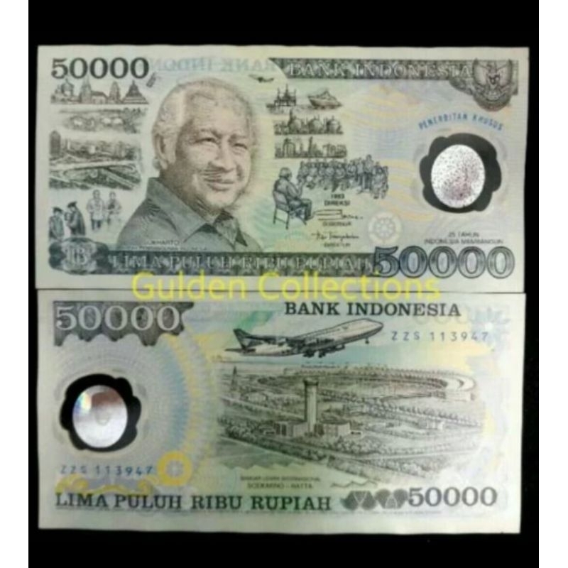 50000 Soeharto Polymer UNC