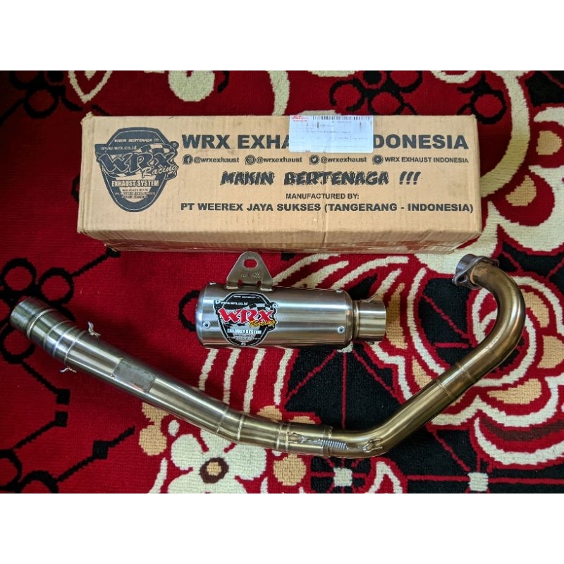 Knalpot Wrx fullsystem Mx_king