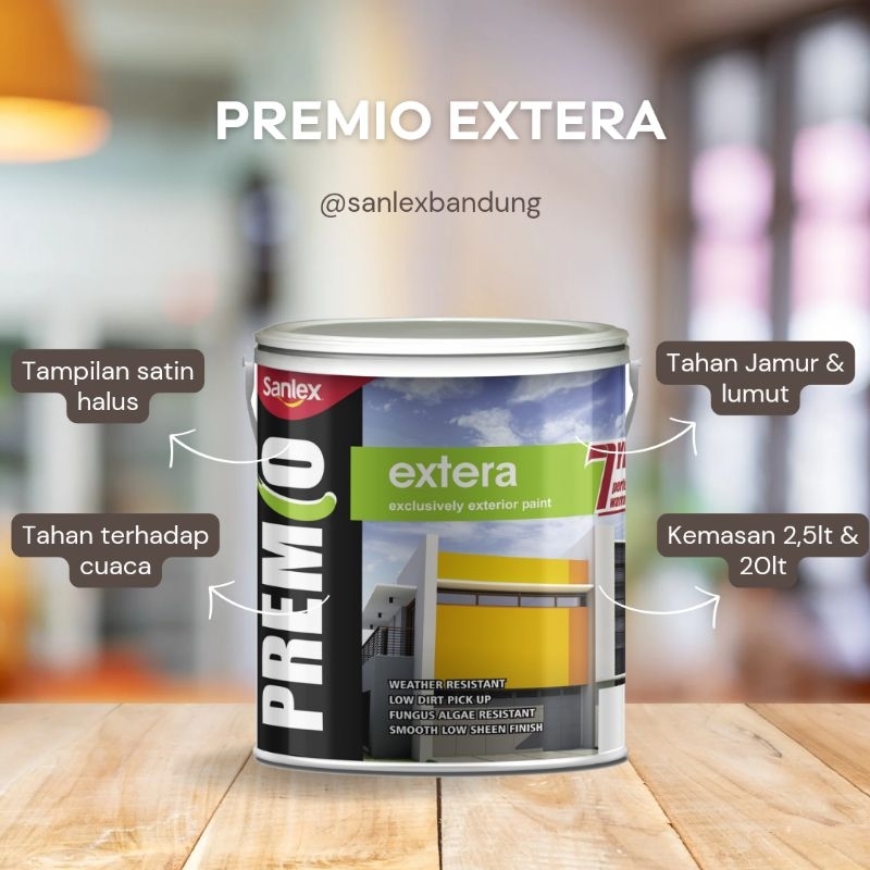 Cat Tembok Exterior Premio Extera 3,7kg