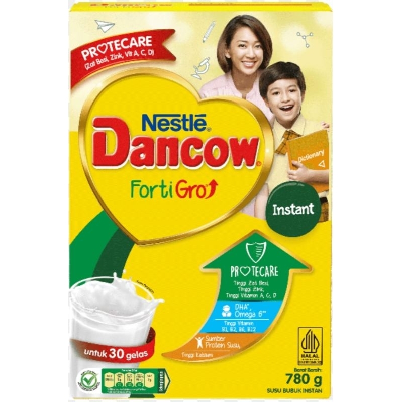 

DANCOW FORTIGRO INSTANT DAN COKLAT 780gr Expired 2025-2026