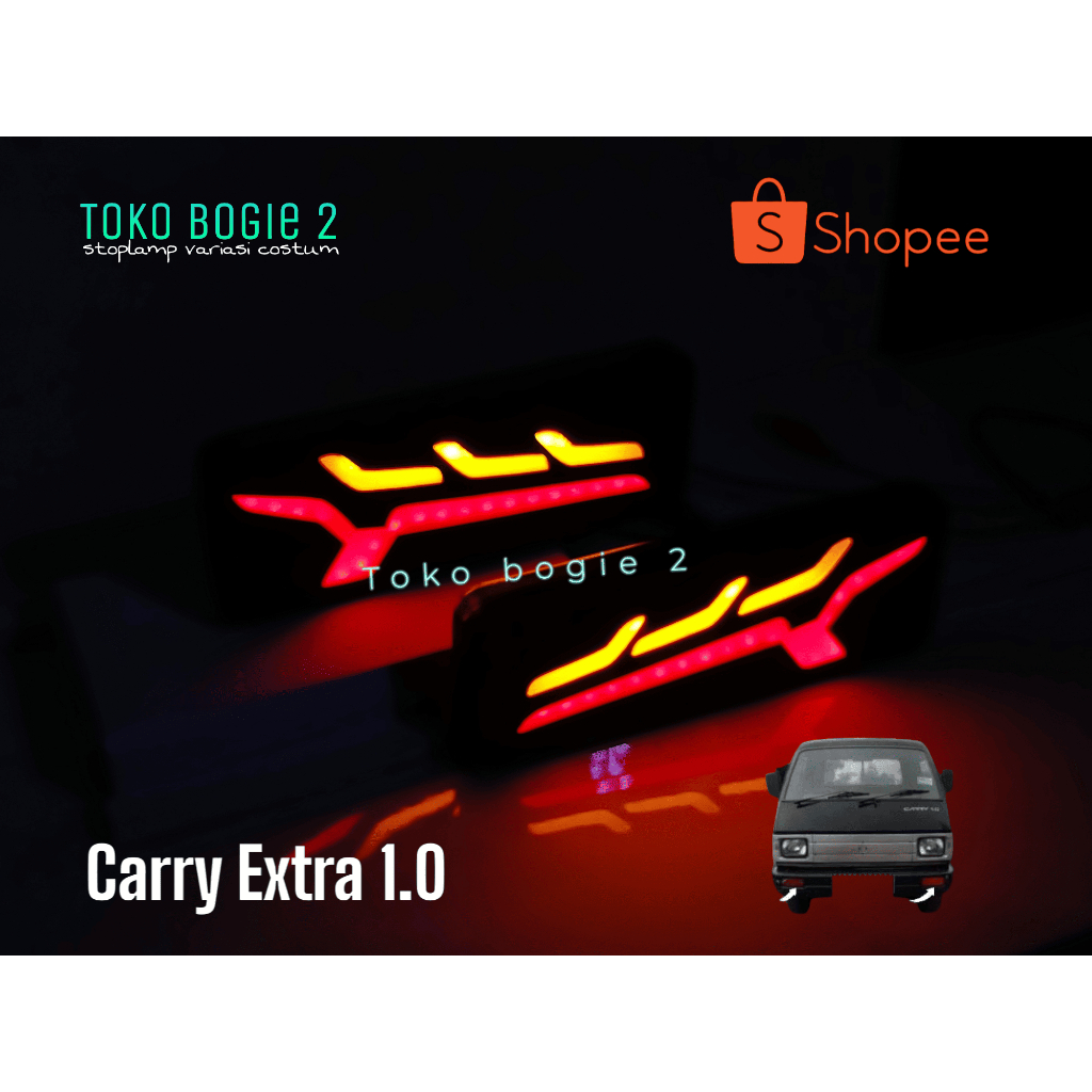 SEIN BEMPER DEPAN CARRY EXTRA 1.0 FULL AKRILIK CUTTING LASER