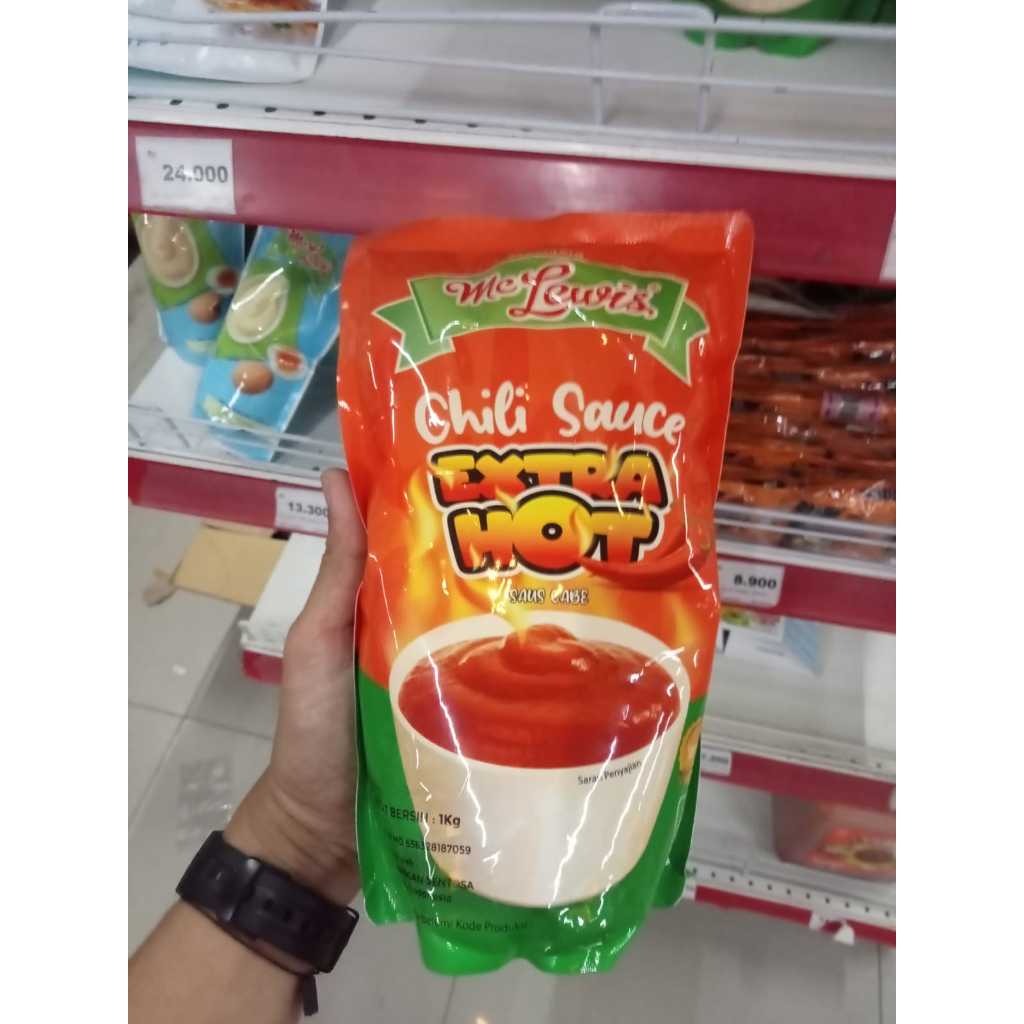 

Saus Sambal Extra Hot Pedas MC Lewis