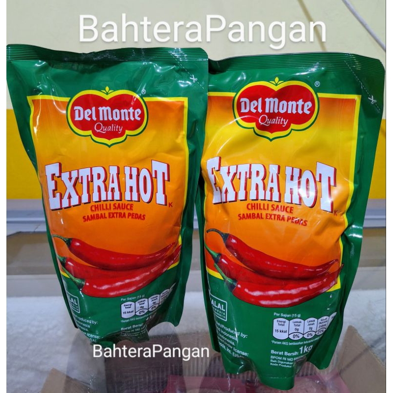 

Del Monte Extra Hot Chilli 1kg | Sauce Sambal Extra Pedas Delmonte