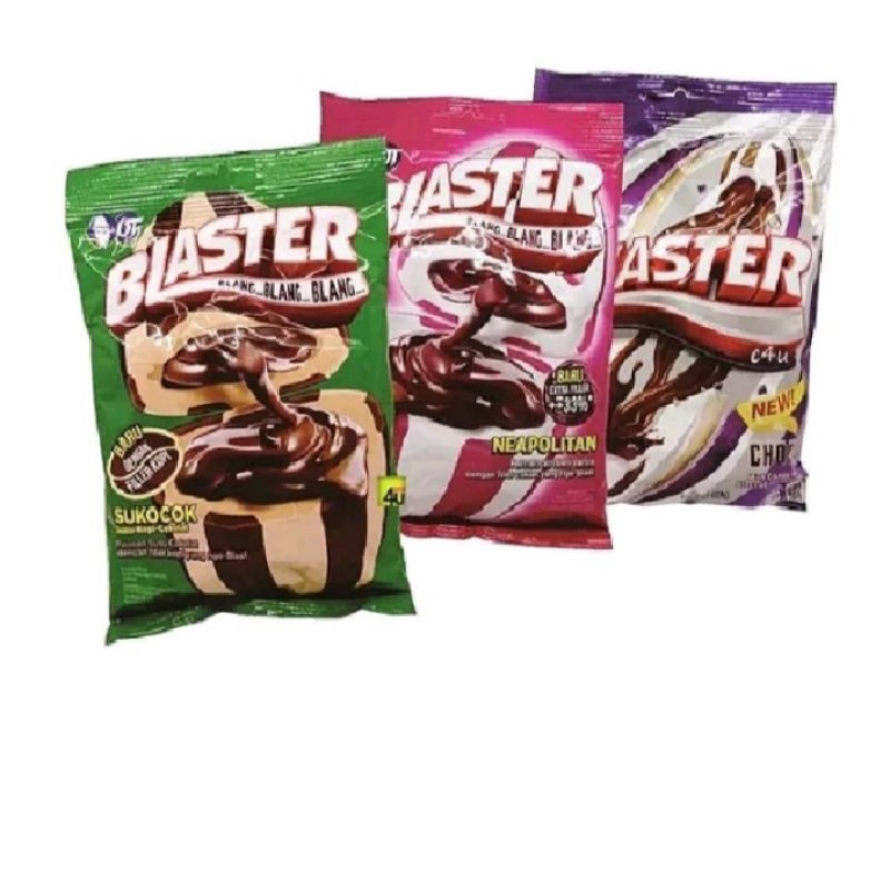 

PERMEN BLASTER 125gr PERMEN BLASTER isi coklat