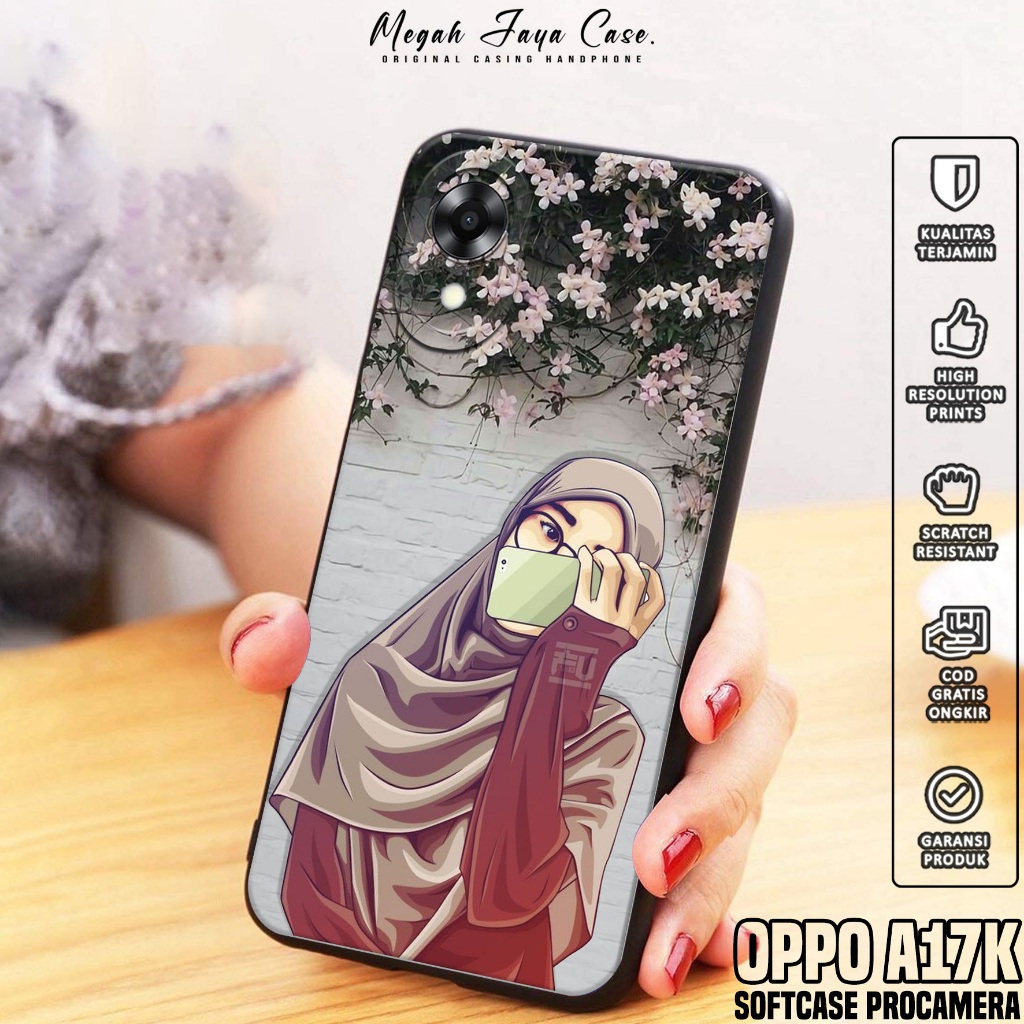 Case Oppo A17K - Softcase Hp Oppo A17K Motif HJB - Casing Hp Oppo A17K - Silicon Hp Oppo A17K - Peli