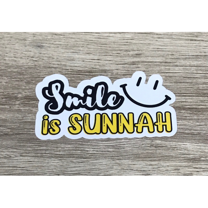 

Stiker Sticker Quote Motivasi 6cm x 5cm: Vinyl Glossy (Water Proof) dengan Potongan Presisi