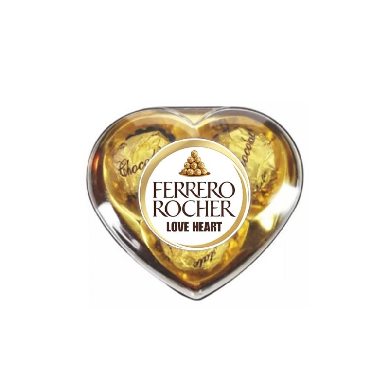 

FERRERO ROCHER Love Heart Valentine Chocolate 3 x 12.5 g