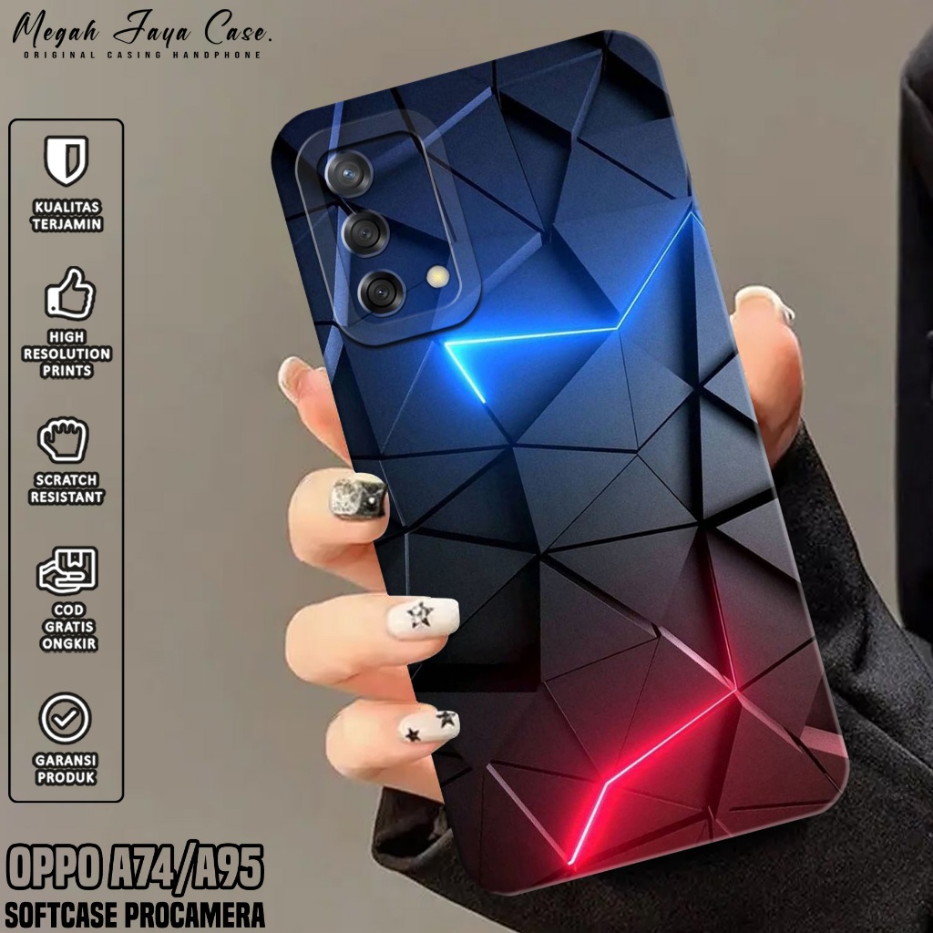 Softcase Oppo A74 / A95 4G - Case Hp Oppo A95 / A74 4G Motif ASBT - Silikon Hp Oppo A95 - Case Hp Op