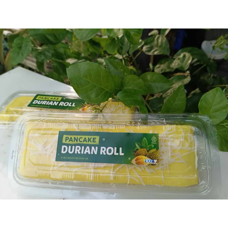 

Pancake Durian Roll