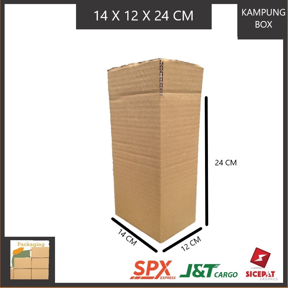 

KARDUS PACKING SINGGLE WALL UKURAN P14xL12xT24