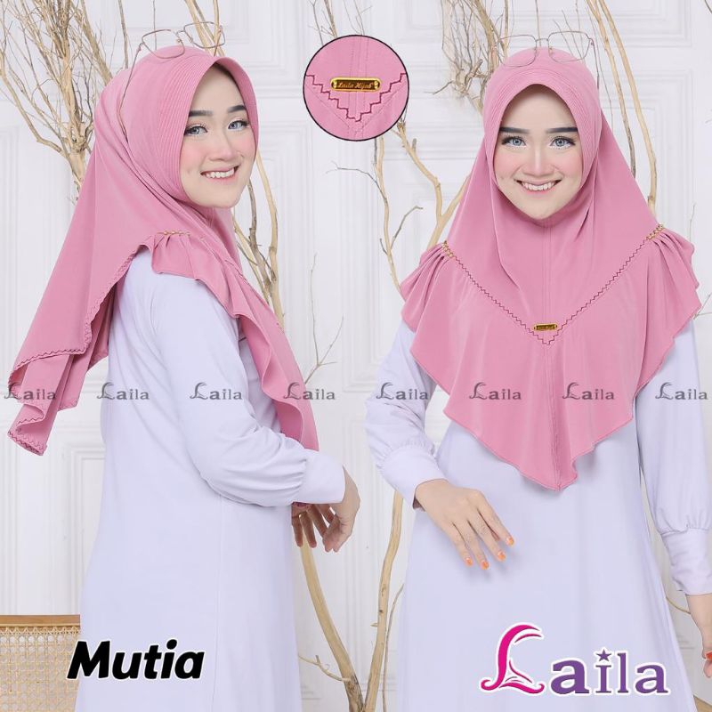 HIJAB INSTAN LAILA MUTIA//HIJAB INSTAN DEWASA//HIJAB INSTAN