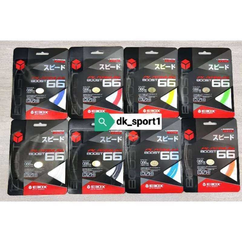 SENAR EBOX PLATINUM 66 | SENAR RAKET BADMINTON | SENAR RAKET BULUTANGKIS