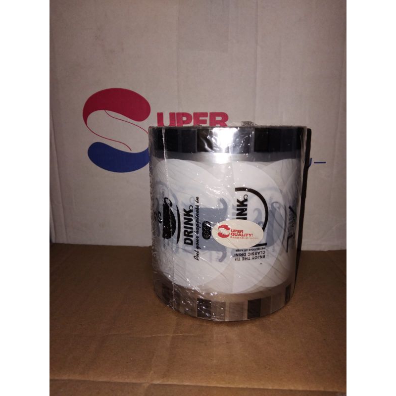 

Seal cup / Tutup segel minuman motif dan polos