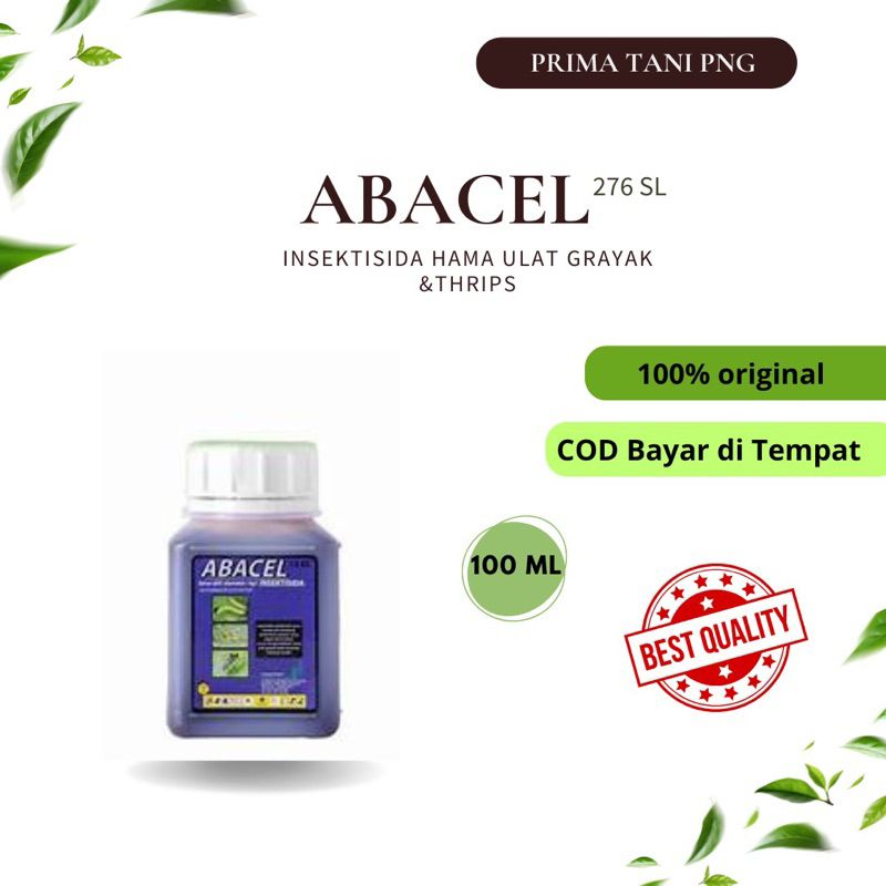 Abacel 18 EC 100ml / Insektisida ulat grayak / Insektisida Abacel 100ml