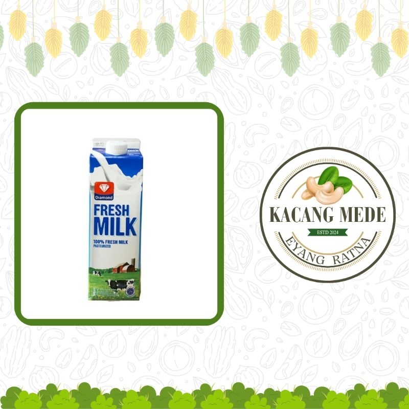 Susu Diamond Freshmilk 946 ml Susu Pasteurisasi - Pasteurized Milk