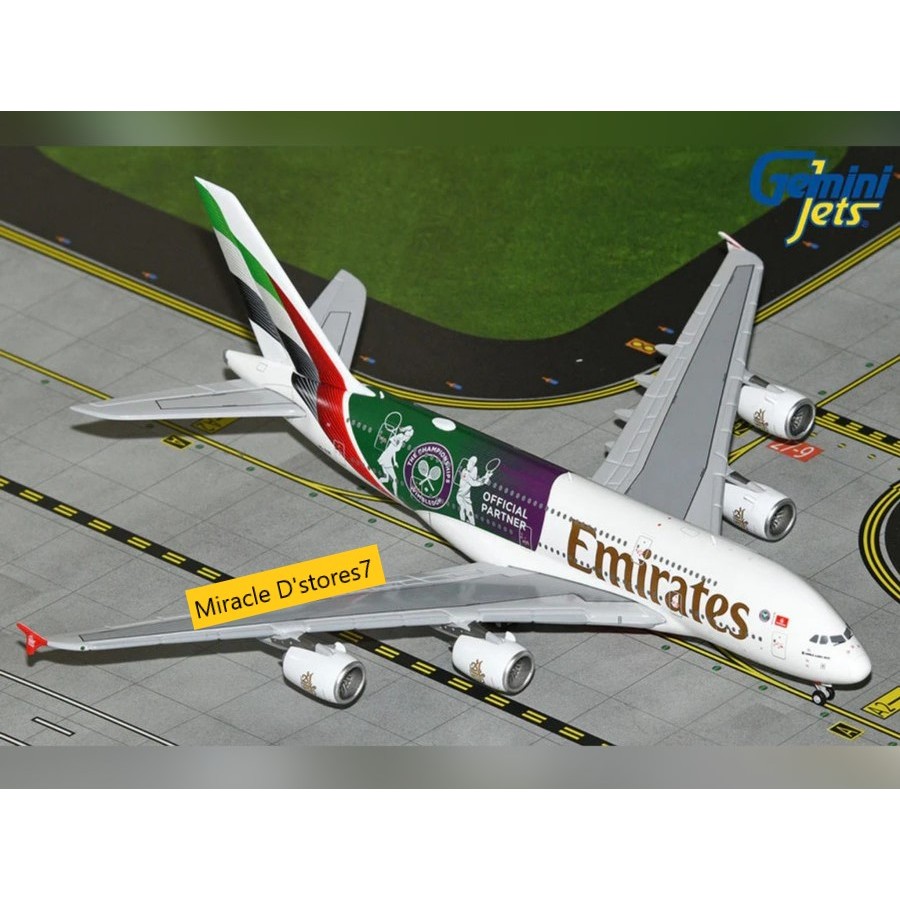Emirates A380 Wimbledon A6-EOE Gemini Jets 1:400