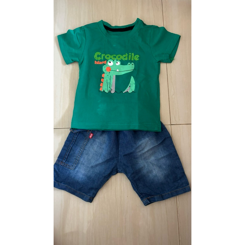Set Baju anak Crocodile