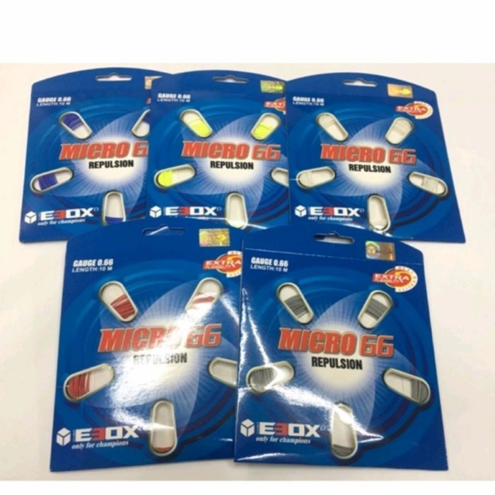 SENAR EBOX MICRO 66 | SENAR RAKET BADMINTON | SENAR RAKET BULTANGKIS