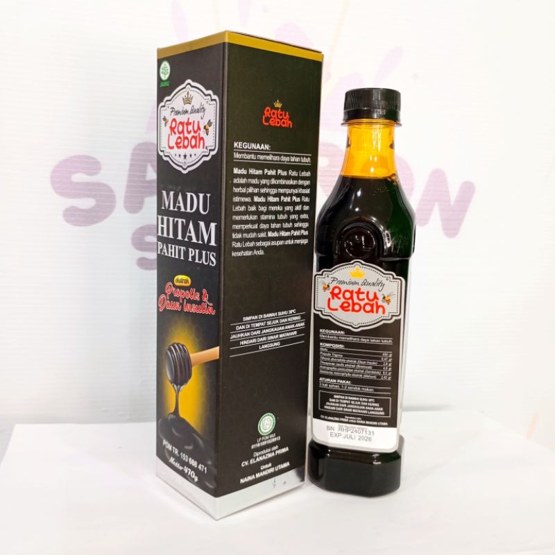 

Madu Hitam Pahit Ratu Lebah 470 Gram