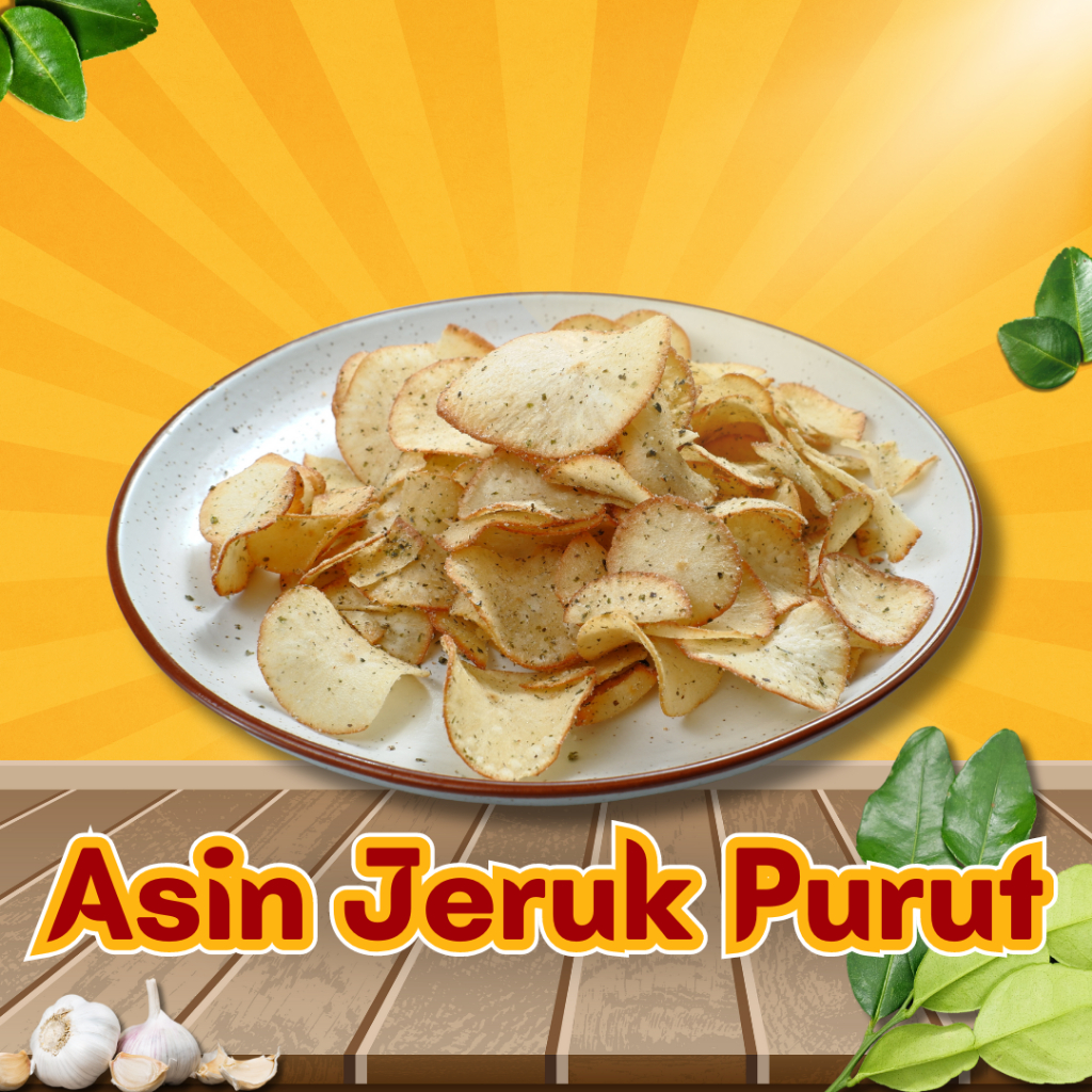 

Keripik Singkong Asin Jeruk Purut (AJP)