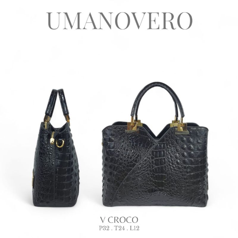 Tas Umano Vero V Croco 8138 Tas Slempang Tas Kantor Tas Pesta Tas Arisan Tas Wanita Tas Original Tas