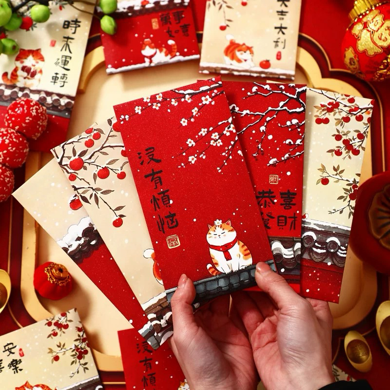 

ANGPAU CHINESE NEW YEAR (ISI 18PCS) | ANGAPU CINA IMLEK | ANGPAO UNIK