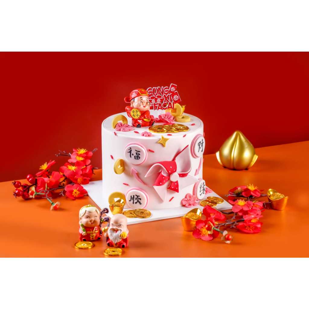 

CNY 2025/God Of Money Cake/Kue Imlek/Imlek/Hampers/Parcel