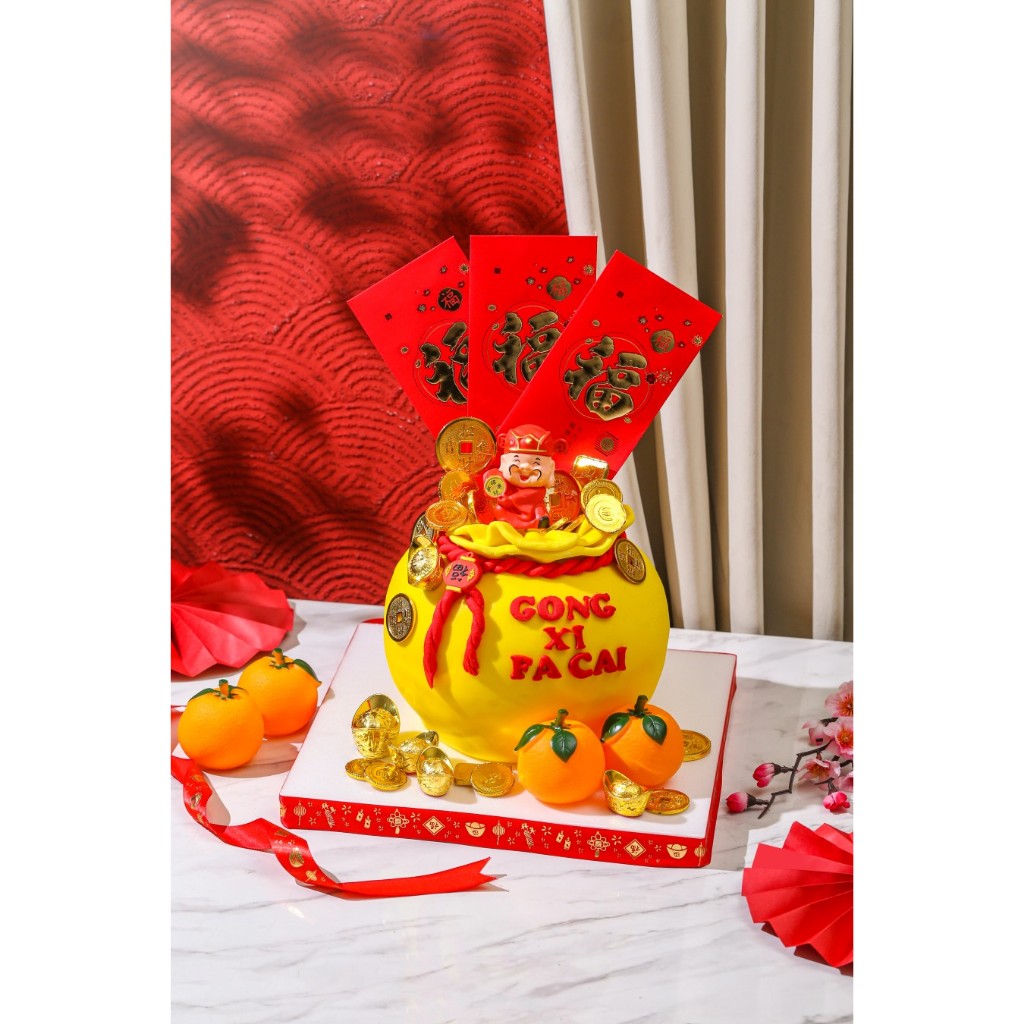 

CNY 2025/Golden Pot Cake/Kue Imlek/Imlek/Hampers/Parcel