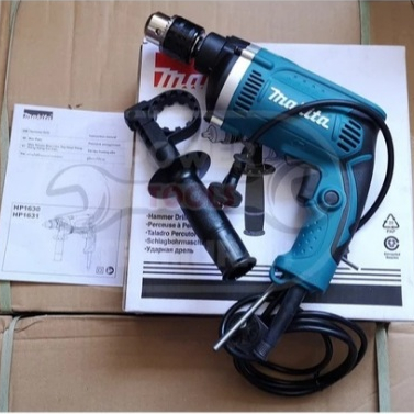 

MESIN BOR TANGAN MAKITA 13 MM HP1630 HP 1630 BESI TEMBOK KAYU BETON