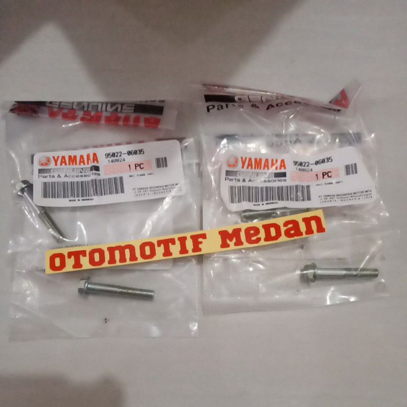 BAUT BOLT BAK CVT / CRANKCASE INNER NMAX NEW / NMAX NEO / AEROX / MIO SOUL GT 125 95022-06035 95E32-