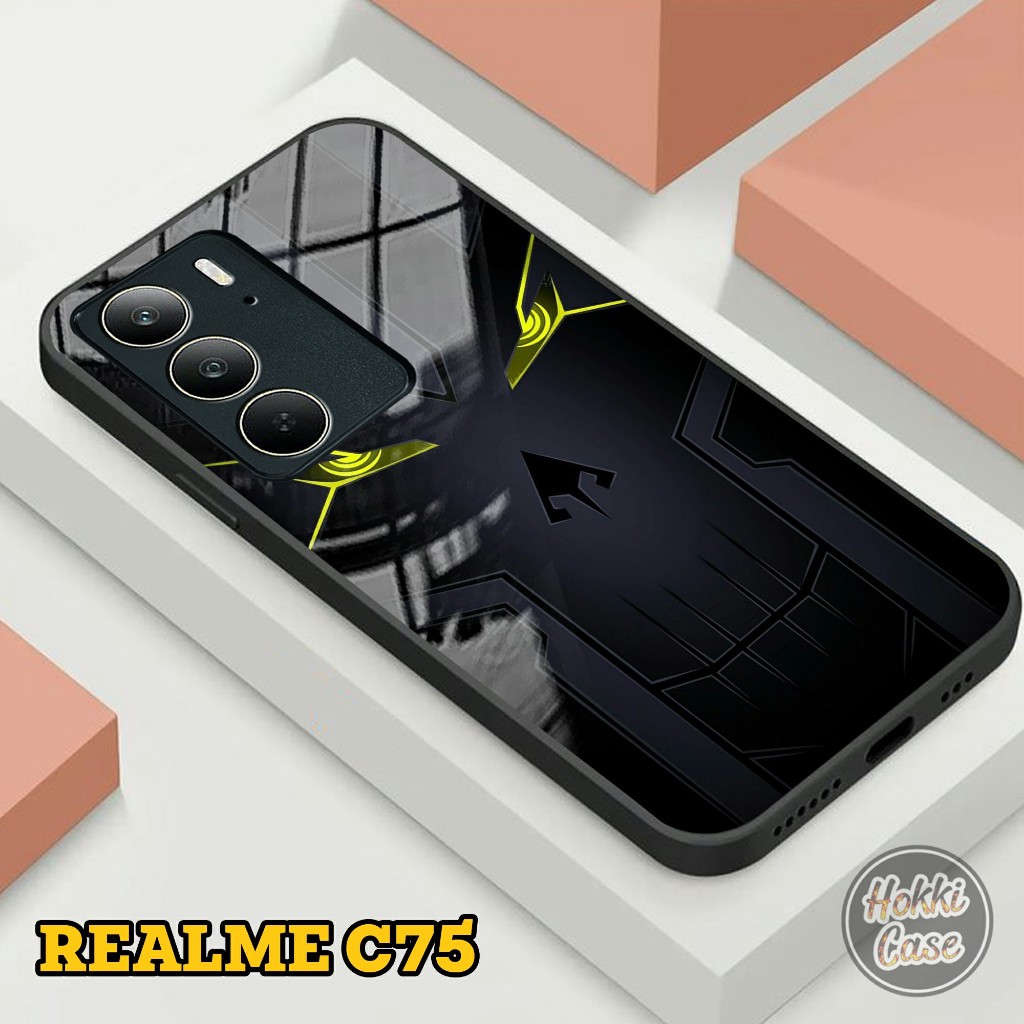 Casing Realme C75 Terbaru - Softcase Glass Realme C75 - Case Realme C75 - Silikon Realme C75 - Realm