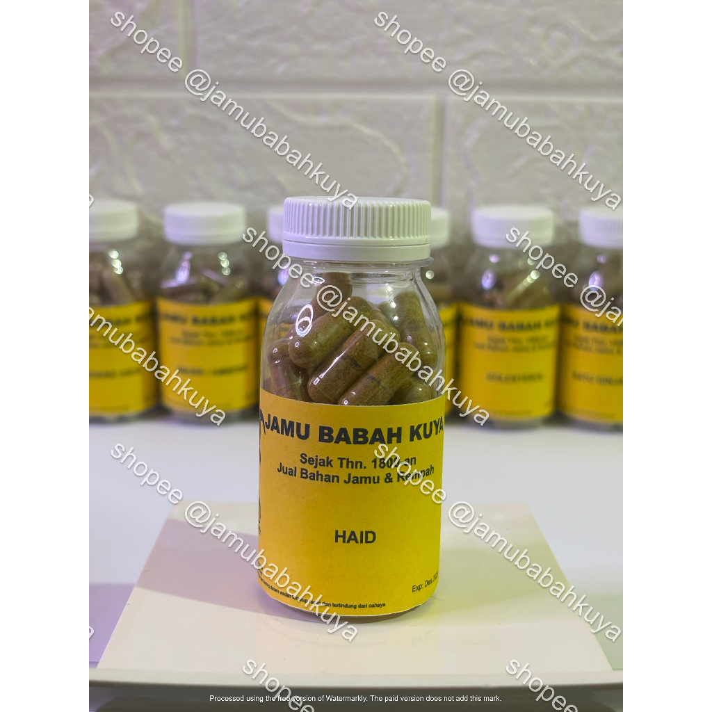 

Jamu Babah Kuya Herbal untuk pelancar HAID - Ramuan Tradisional 100% Herbal Murni
