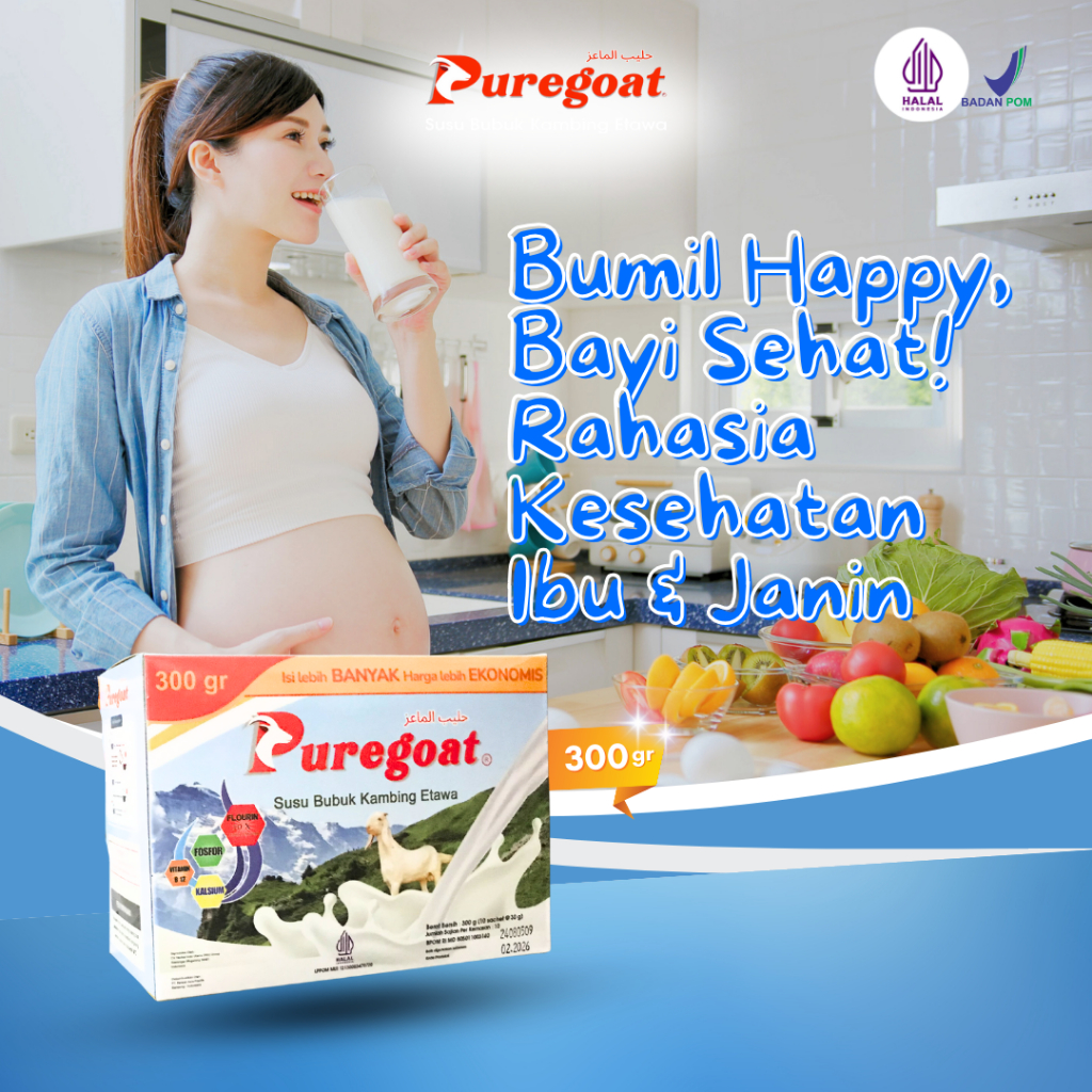 

PUREGOAT SUSU KAMBING ETAWA MURNI ORIGINAL GULA AREN 300 GRAM