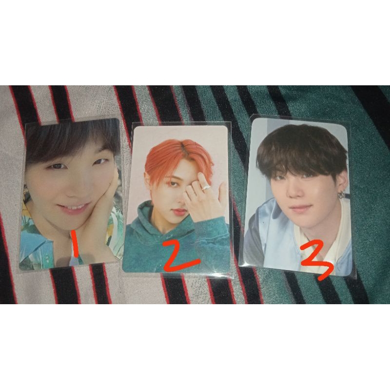 PHOTOCARD OFFICIAL SUGA BTS X SAMSUNG SUGA DICON, RIE ONLY ON OF (OOO) MURAH
