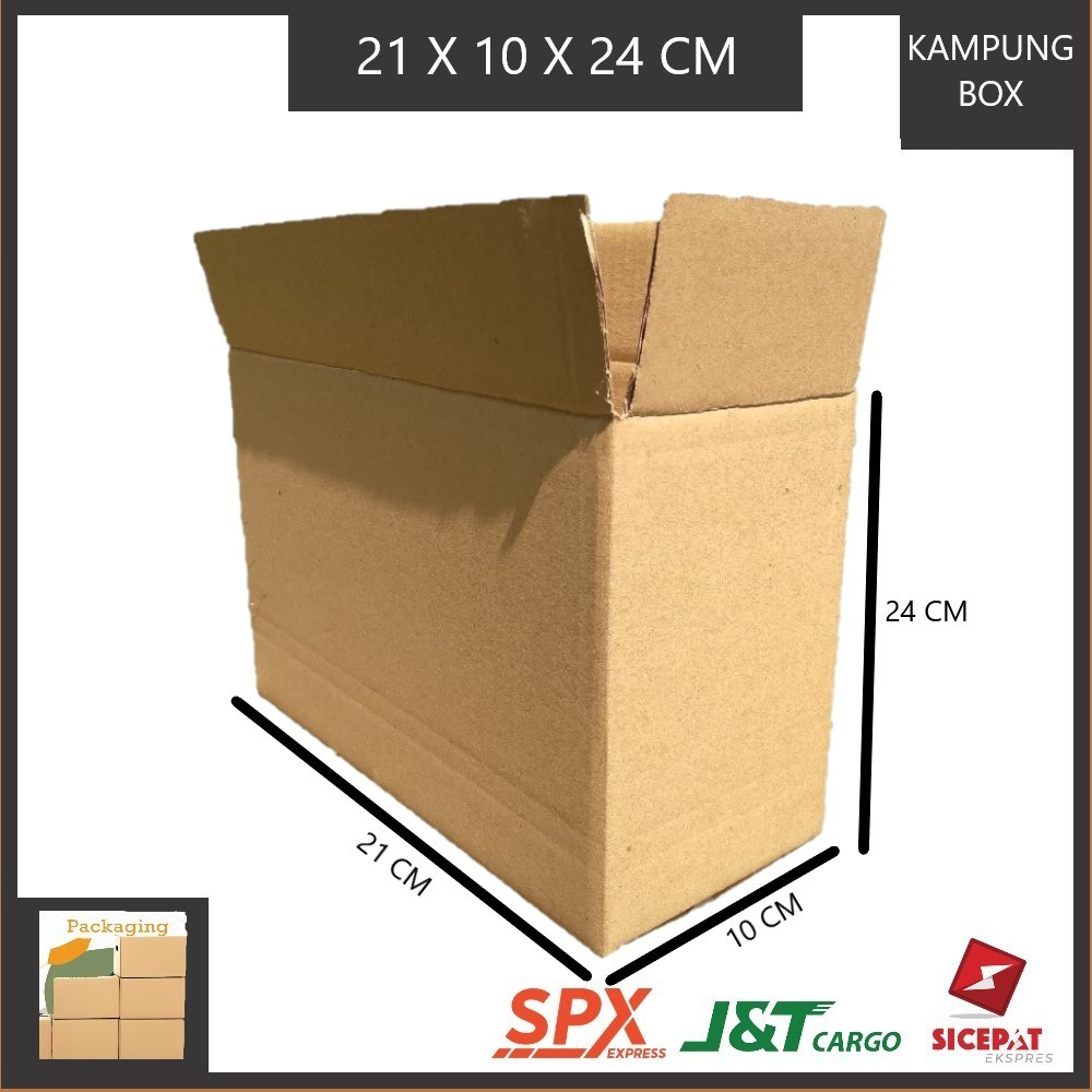 

KARDUS PACKING SINGGLE WALL UKURAN P21xL10xT24