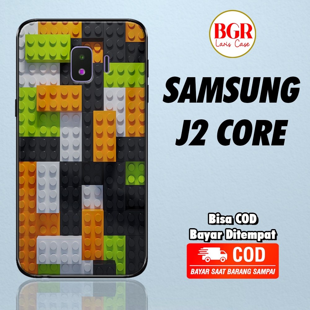 Case Samsung J2 Core  [ BLOK WARNA ] Casing Hp Samsung J2 Core Hardcase Softcase Premium Glossy