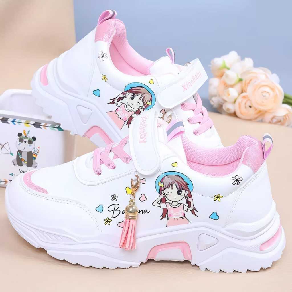

MCR SHOES Sepatu anak sneakers korean terendy km02