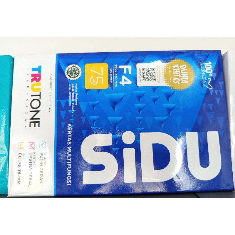 

keetas sidu biru ukuran F4