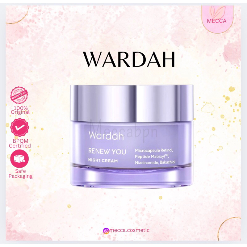 Wardah Renew You Night Cream