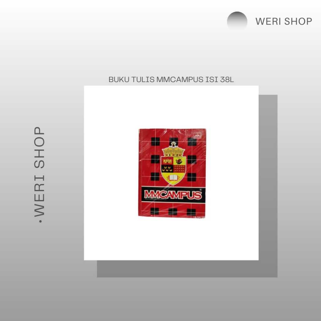 

BUKU MMC CAMPUS KECIL ISI 38 LEMBAR (1 PAK ISI 10 PCS)