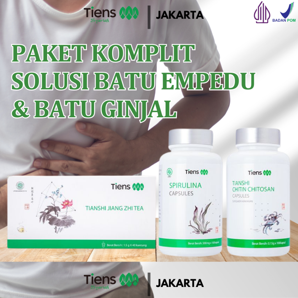 PAKET PRODUK TIENS UNTUK BATU EMPEDU HERBAL ORIGINAL