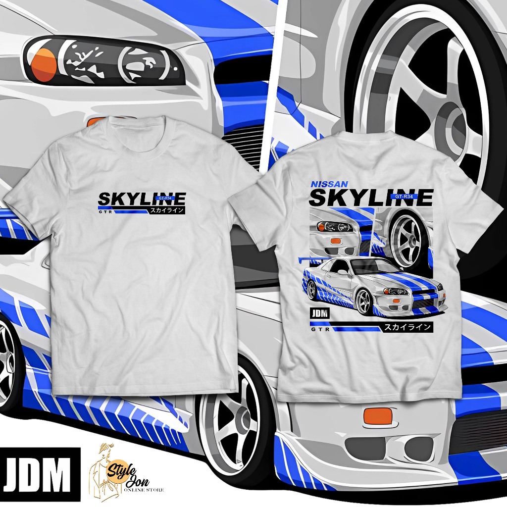 KAOS DISTRO SKYLINE GTR 34 NISSAN