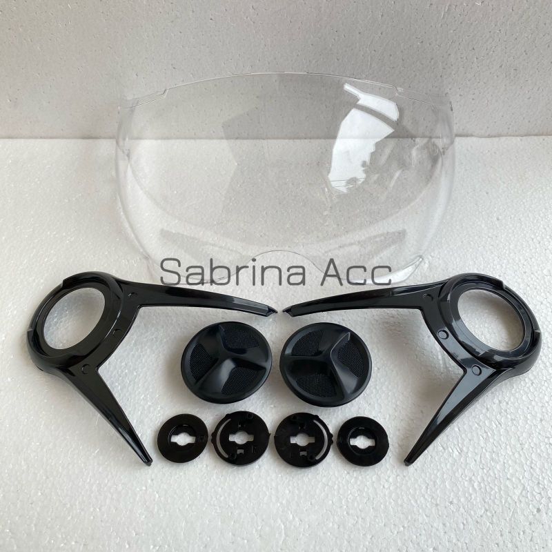 Kaca dan Paket Kaca Helm Yamaha Fino Lexi Mio S