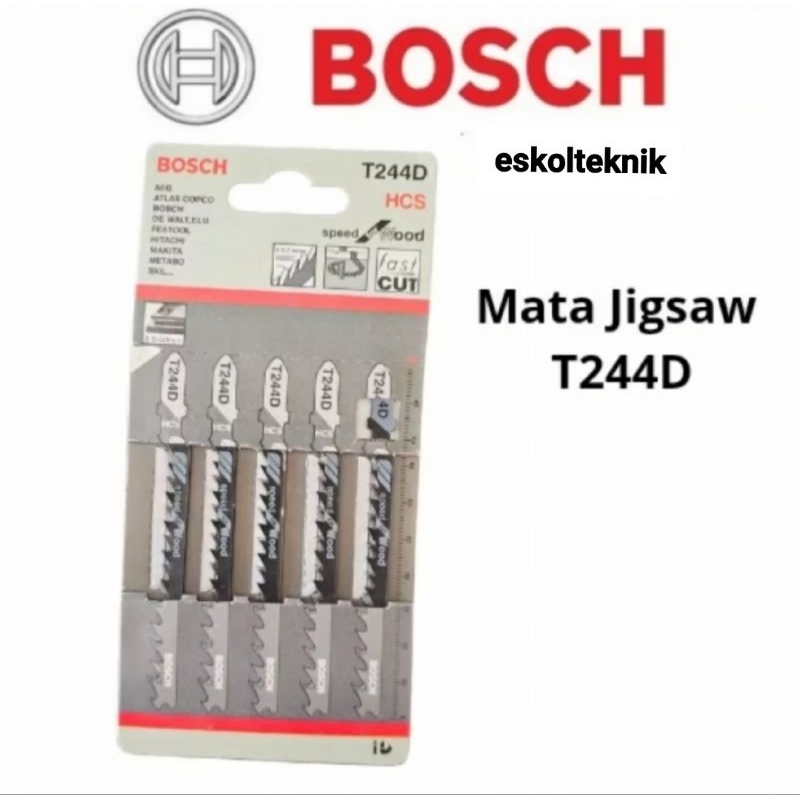 Mata Jigsaw Bosch TD244D mata gergaji/triplek kayu
