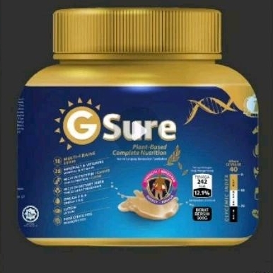 GSure Plant-Based Complete Nutrition 900gram Import Malaysia