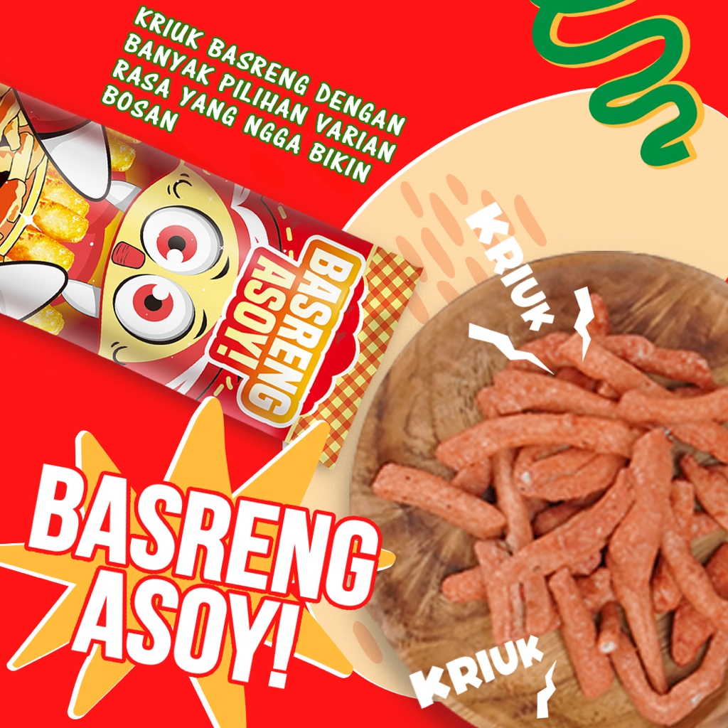 

Cemilan Basreng Asoy Viral 25 gr